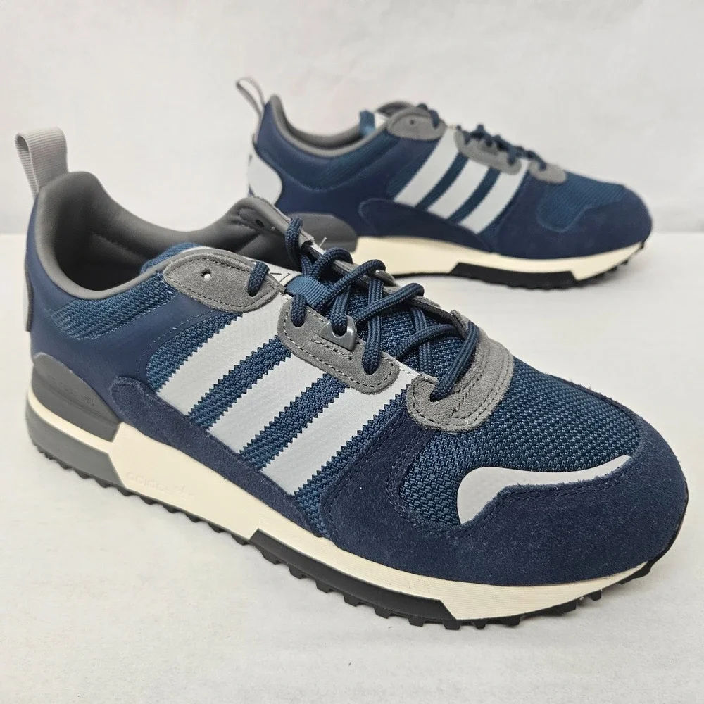 Adidas ZX 700 HD Retro Sneakers H01850‎ Crew Navy Grey Blue Men's Size 9